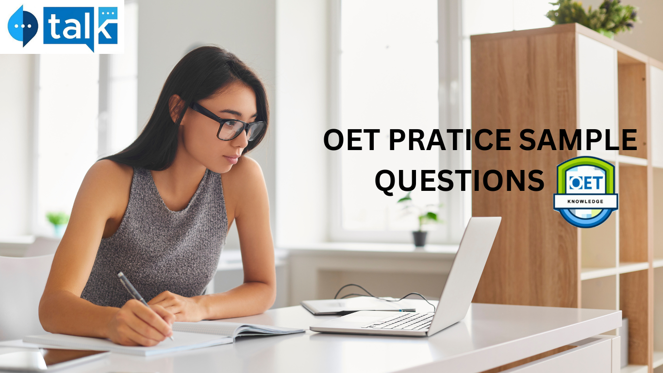 OET Pratice questions